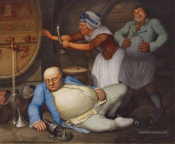  caricature Galerie - Der Saufer 1804 Georg Emanuel Opiz caricature